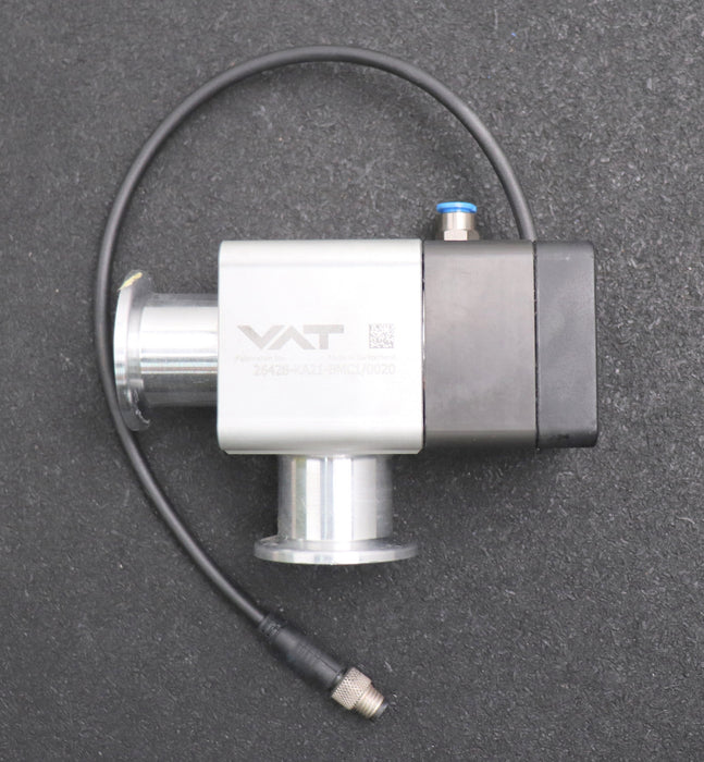 Bild des Artikels VAT-Vakuum-Eckventil-mit-Sensor-Steckverbinder-Fabr.Nr.-26428-KA21-BMC1/0020