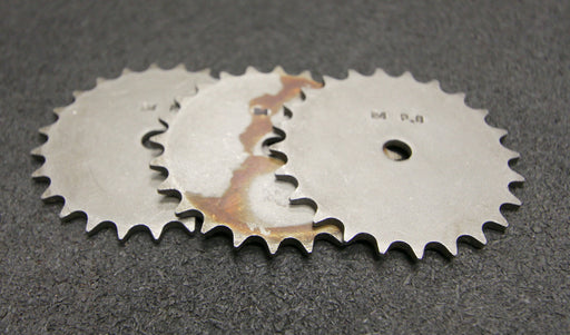 Bild des Artikels 3x-Kettenradscheibe-KRL-Chainwheel-für-05B-1-DIN8187-Teilung-8x3mm-Z=-24