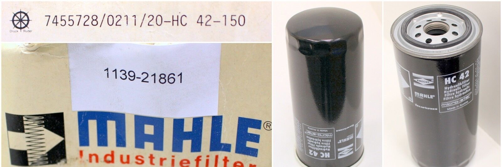 MAHLE Filterelement HC 42 07501372
