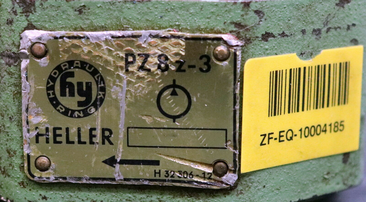 HYDRAULIKRING Zahnradpumpe PZ8 z-3 HELLER Flansch-Ø 47mm H6435/12372 19