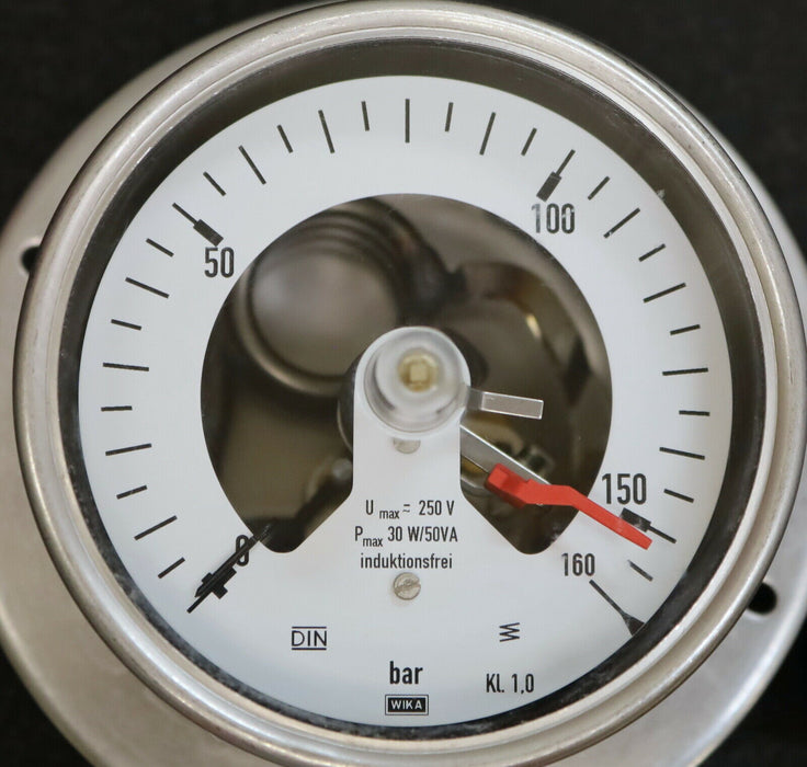 WIKA Druckmessgerät mit Kontakteinrichtung Pressure gauge Art.Nr. 212.20.100