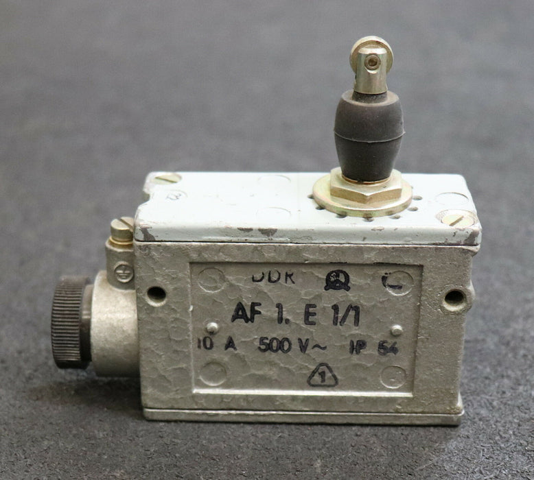 ROBOTRON Gußgekapselter Mikrotaster AF1.E1/1 500VAC 10A IP54