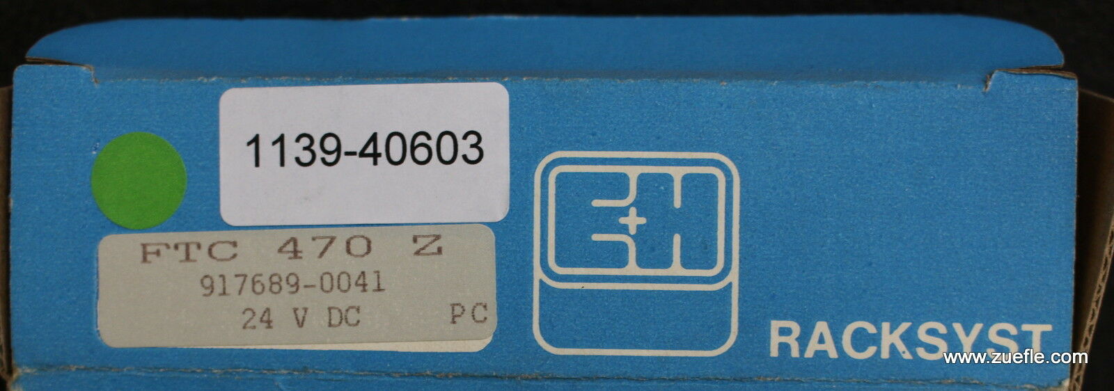 ENDRESS+HAUSER Auswertegerät FTC 470 Z 24VDC A0 E0 Bestellnr. 917689-0041
