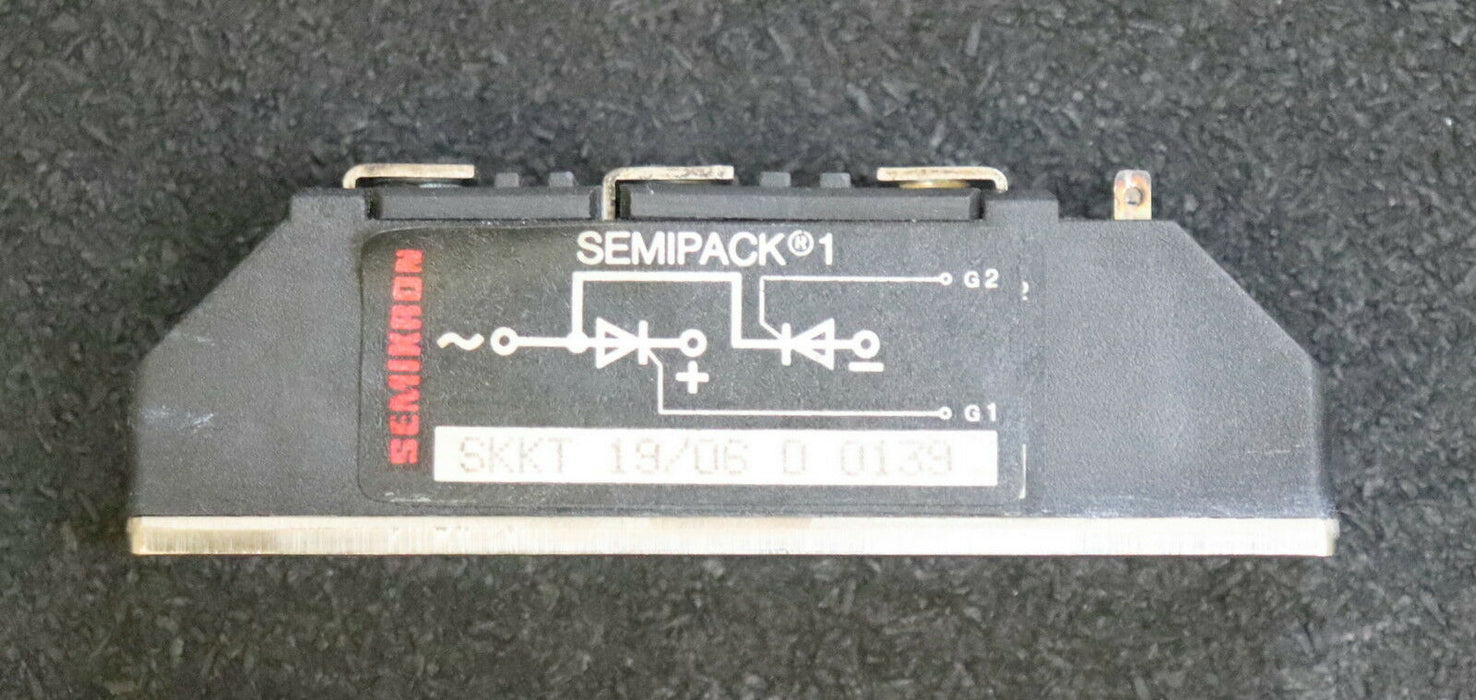 SEMIKRON Thyristor SKKT 19/6 D Semipack 1 3-Pin - gebraucht - ok