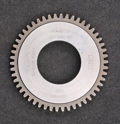 LORENZ Scheibenschneidrad Vorschneider m= 2mm EGW 20° Z= 50 BP III DIN3972