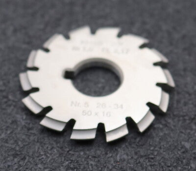 DOLD Zahnformfräser m= 1mm No. 5 für Z= 26-34 EGW 20° LKN gear profile cutter