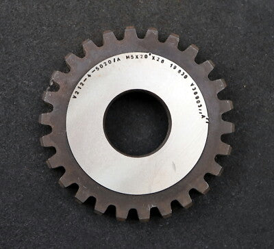 Scheibenschneidrad gear shaper m=5mm EGW 20° Z=26 Ø140x24xØ1 3/4" Qualität A