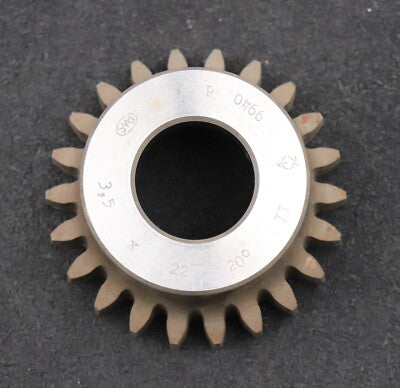 PWS Glockenschneidrad m= 3,5mm EGW 20° Z= 22 BP II Ø87x40xØ1 1/4" gebraucht