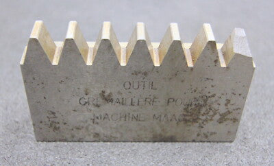 DELTAL Hobelkamm rack cutter für MAAG-Wälzhobelmaschinen m= 4 EGW 20° 88x20mm