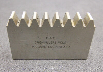 DELTAL Hobelkamm rack cutter für MAAG-Wälzhobelmaschinen m= 3,5 EGW 20° 88x20mm