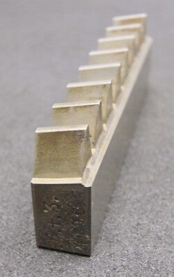 MAAG Hobelkamm rack cutter für MAAG-Wälzhobelmaschinen m= 5,500 EGW 20° 140x20mm