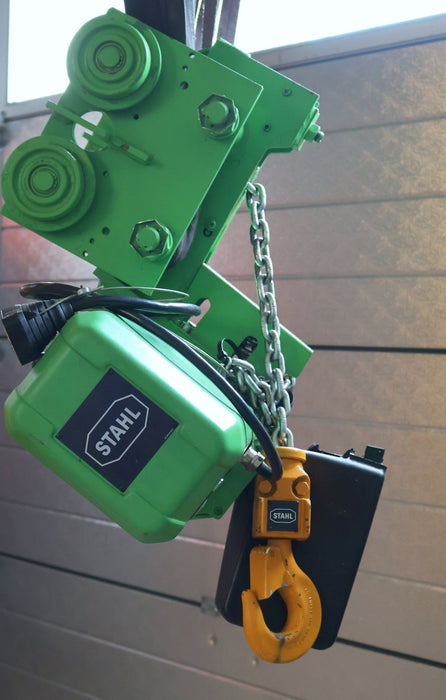 STAHL Elektrokettenzug Typ T616-5/1.2 1/1 - 1600daN Haupthub 5m/min - überprüft