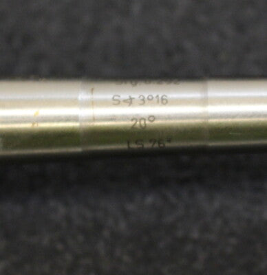 KÖPFER Schneckenrad-Radial-Schaftwälzfräser m=2,0 für SchneckenØ 39,6mm 20° EGW