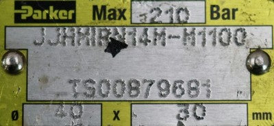 PARKER Hydraulikzylinder JJHMIRN14M-M1100 Ø 40x30mm max. 210bar
