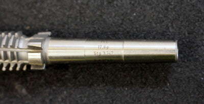 KÖPFER Schneckenrad-Radial-Schaftwälzfräser m=1,0 für SchneckenØ 17,8mm 20° EGW