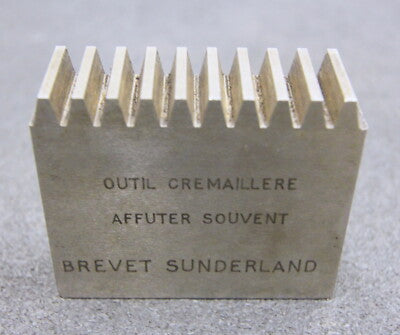 ROLLET PARIS Hobelkamm rack cutter für MAAG-Wälzhobelmaschinen m= 2,021 EGW 29°