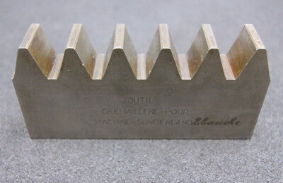 DELTAL Hobelkamm rack cutter für MAAG-Wälzhobelmaschinen m= 6 EGW 20° 110x20mm
