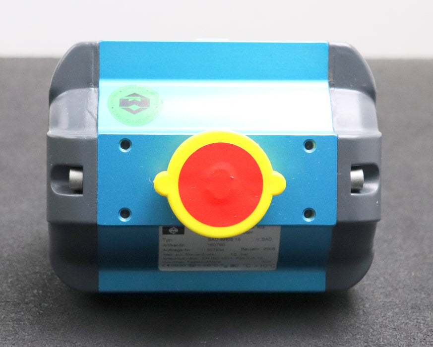 AMG-PESCH Aktuator Typ SAD-BR03 15 Art.Nr. 160790 mit Kugelhahn