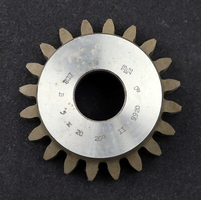 PWS Glockenschneidrad gear shaper m= 5mm EGW 20° Z =20 BP II Ø114x45xØ1 1/4"