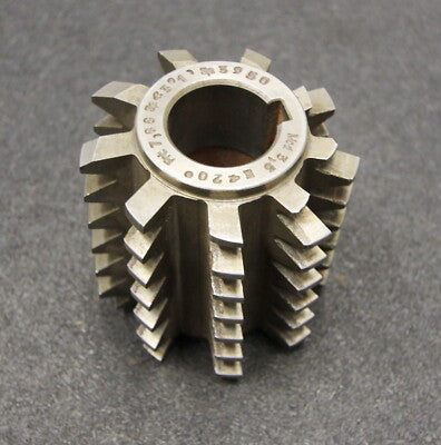 Vollstahwälzlfräser gear hob m= 3,5mm 20° EGW Ø75x80xØ27mm LKN Frästiefe= 7,88
