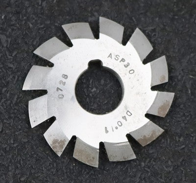 DOLD Prismenfräser D40°/1 Winkel 40° Kopfabrundung auf 1mm Ø50,3x5xØ16mm mit LKN