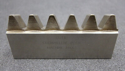 DELTAL Hobelkamm rack cutter für MAAG-Wälzhobelmaschinen m= 6 EGW 20° 112x20mm