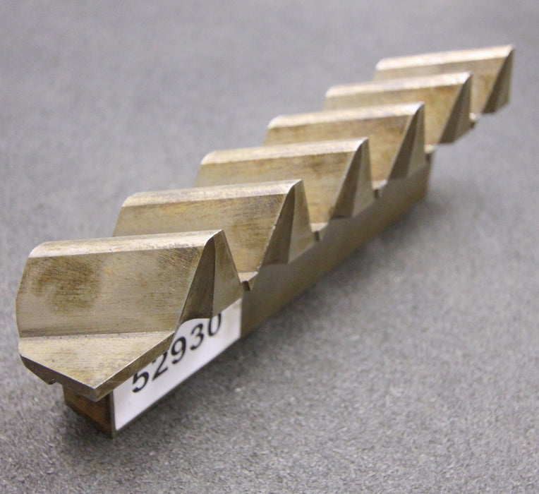 BRENIER Hobelkamm rack cutter für MAAG-Wälzhobelmaschinen m= 8 EGW 20° 195x36mm