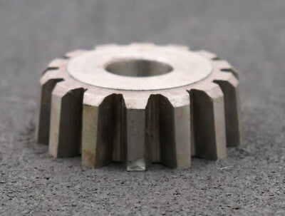Scheibenschneidrad m= 3,75mm EGW 20° Z= 14 Ø62x21xØ20mm gebraucht ein Abschlag