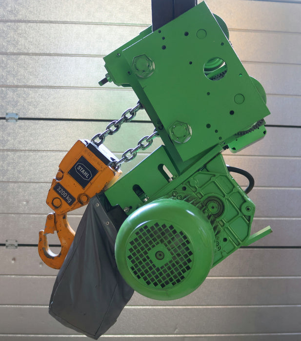 STAHL Elektrokettenzug Typ T616-8/2.0 2/1 - 1600daN Haupthub 8m/min - geprüft