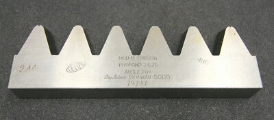 DELTAL Hobelkamm rack cutter für MAAG-Wälzhobelmaschinen m= 11 EGW 20° 130x25mm