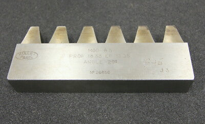 ROLLET PARIS Hobelkamm rack cutter für MAAG-Wälzhobelmaschinen m= 8,5 EGW 29°