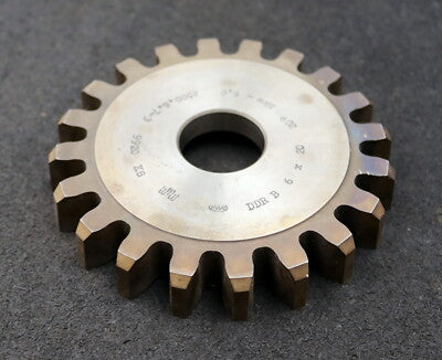 PWS Scheibenschneidrad gear shaper m=6mm EGW 20° Z=20 hkw 6,0 Ø131x20xØ1 1/4"