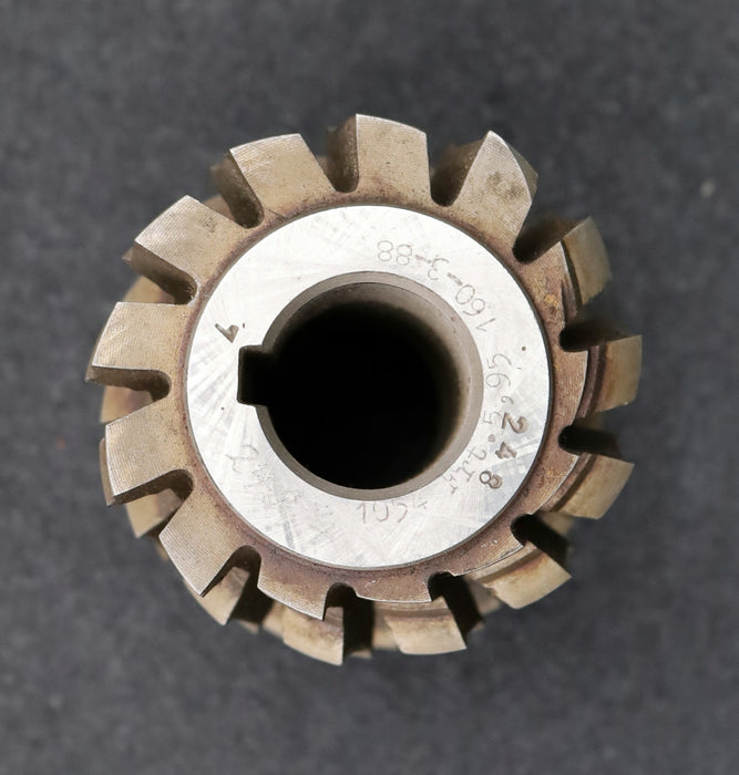 PWS Keilwellen-Wälzfräser spline hob 6 Keile 72,4x81,6x16,4mm mit Höcker 1gg. Re