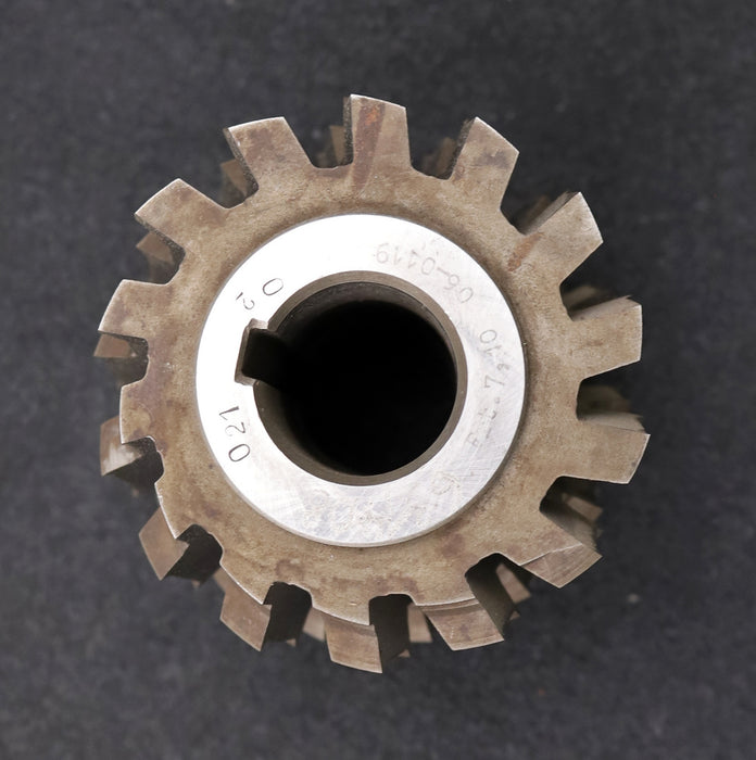 PWS Keilwellen-Wälzfräser spline hob 6 Keile 78,4x89,5x16,4mm mit Höcker 1gg.Re