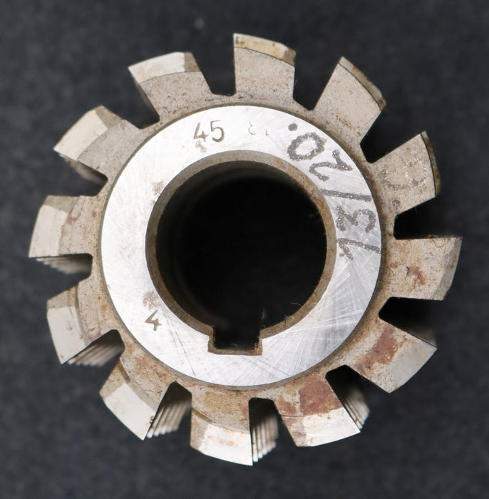 PWS Zahnrad-Wälzfräser m=2,5mm BPIII DIN 3972 EGW 20° Ø70x58xØ27mm LKN Rest:90%