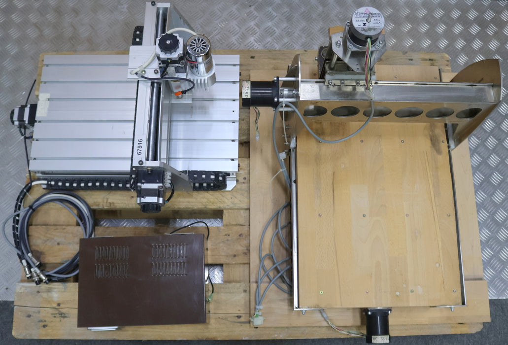 VEVOR Graviermaschine Tischfläche 550x320mm Spindel HXKJ-GS52-400W