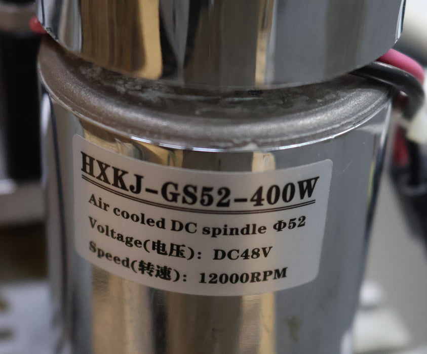 VEVOR Graviermaschine Tischfläche 550x320mm Spindel HXKJ-GS52-400W