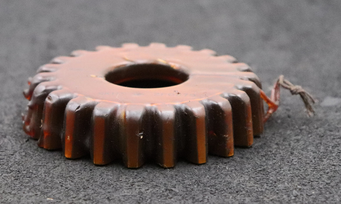 Scheibenschneidrad m= 3,5/2,5mm EGW 20° Z= 22 Ø83x18xØ1 1/4'' gebraucht