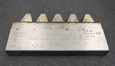ROLLET PARIS Hobelkamm rack cutter für MAAG-Wälzhobelmaschinen DP 3 EGW 20°