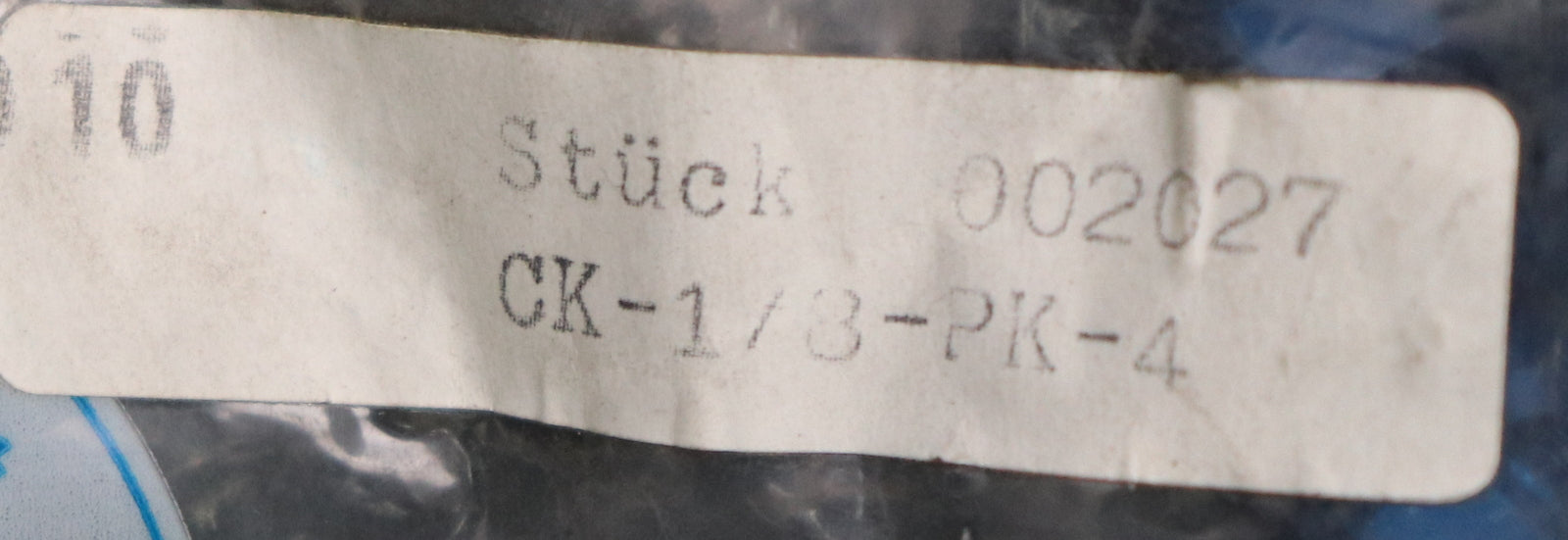 Bild des Artikels FESTO-10x-Schnellverschraubung-CK-1/8-PK-4-Mat.-Nr.-2027-Nennweite-2,9mm