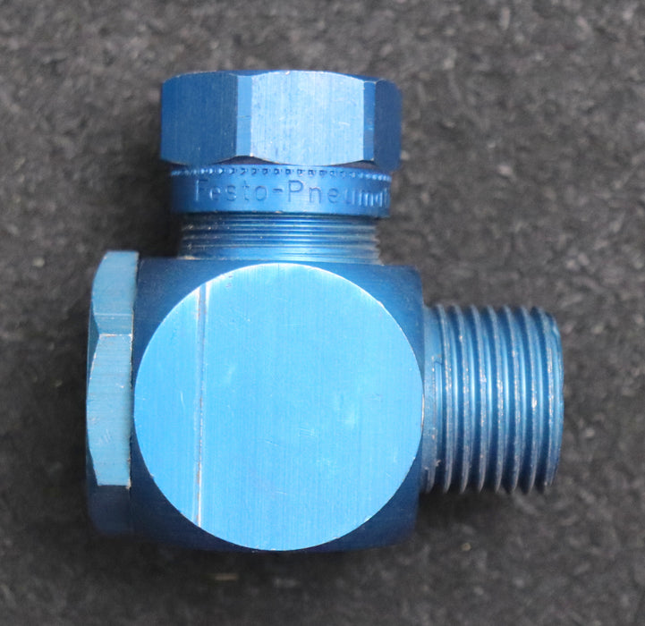 Bild des Artikels FESTO-5x-L-Verschraubung-LJK-1/2-Mat.-Nr.-4948-Gewinde-G1/2"-unbenutzt