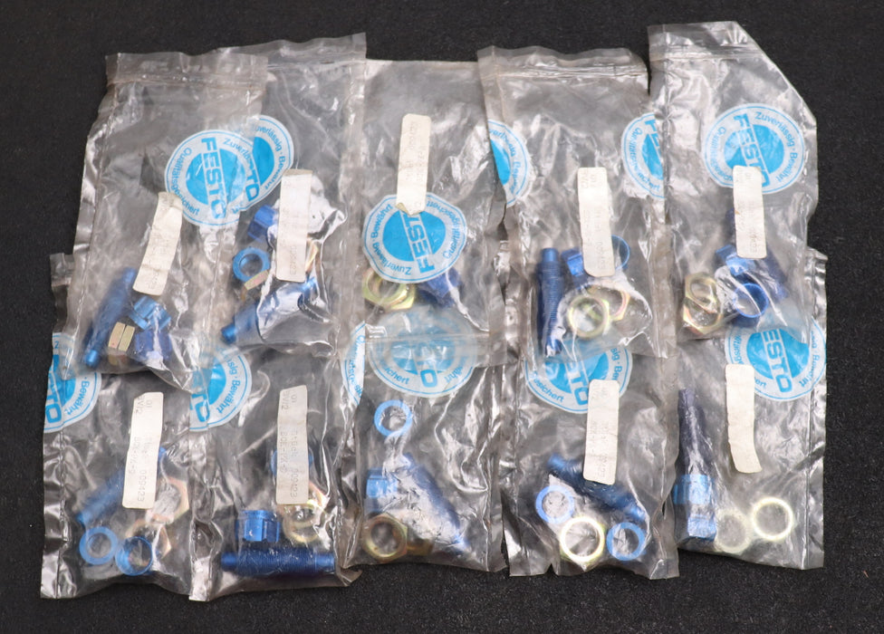 Bild des Artikels FESTO-10x-Schott-Schnellverschraubung-SCK-PK-9-Mat.-Nr.-9423-Nennweite-8mm