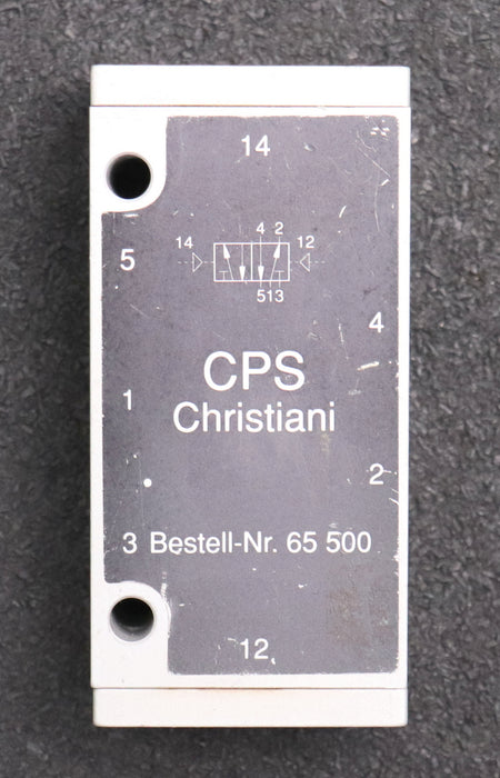 Bild des Artikels CPS-CHRISTIANI-Pneumatikventil-Mat.-Nr.-65500-gebraucht
