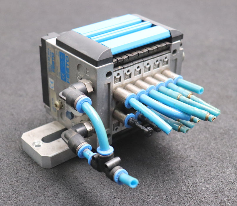 Bild des Artikels FESTO-Ventilinsel-CPV-10-VI-+-CPV10-GE-MP-6-Mat.-Nr.-18200-+-18254-gebraucht