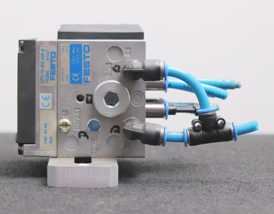 Bild des Artikels FESTO-Ventilinsel-CPV-10-VI-+-CPV10-GE-MP-6-Mat.-Nr.-18200-+-18254-gebraucht