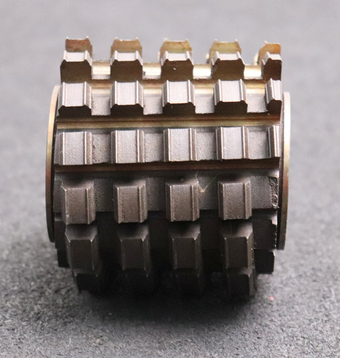 Bild des Artikels Keilwellenwälzfräser-6-Keile-6,2x24,2x28-mit-Höcker-Fertigfräser-Ø74x66xØ27mm