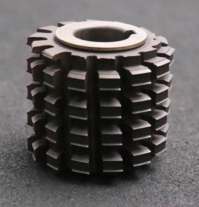 Bild des Artikels Keilwellenwälzfräser-6-Keile-6,2x24,2x28-mit-Höcker-Fertigfräser-Ø74x66xØ27mm