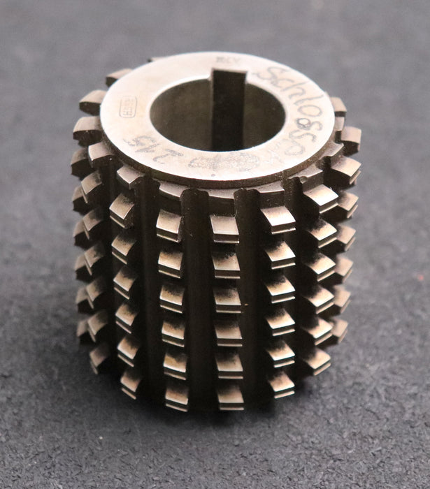 Bild des Artikels Keilwellenwälzfräser-6-Keile-32,5x27x5-mit-Höcker-Fertigfräser-Ø70x70xØ32mm