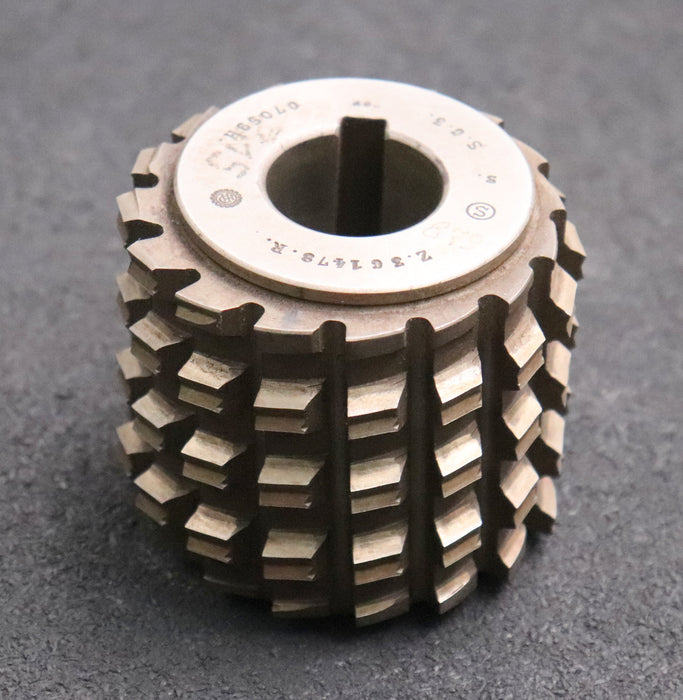 Bild des Artikels Keilwellenwälzfräser-6-Keile-27,71x23,1x6,88-Höcker-Fertigfräser-Ø72x75xØ27mm