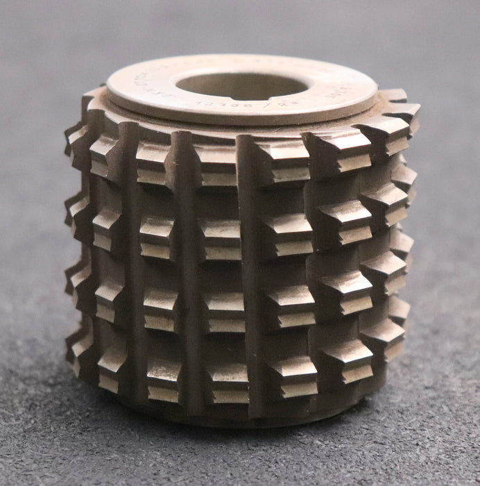 Bild des Artikels Keilwellenwälzfräser-6-Keile-27,71x23,1x6,88-Höcker-Fertigfräser-Ø72x75xØ27mm